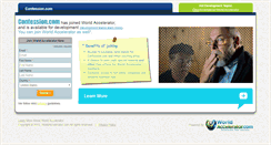 Desktop Screenshot of confession.com